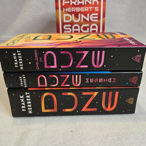 Frank Herberts Dune Saga Books 1-3 Boxed‎ Dune Box Set Sci-Fi Classic - Picture 6 of 7